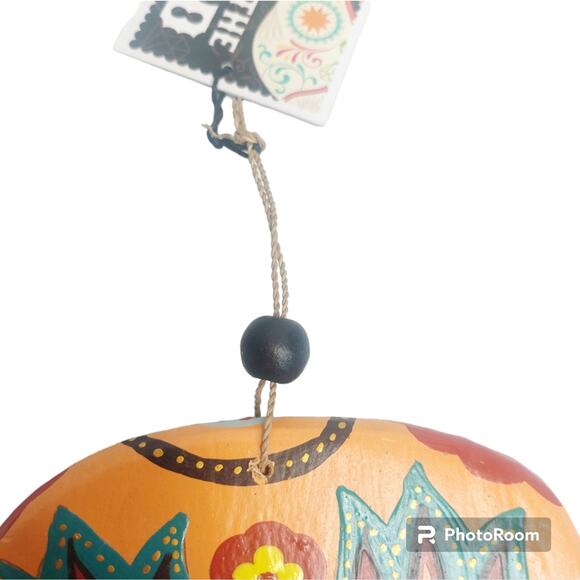 Day Of The Dead Wooden Masks Wall Decor - Picture 3 of 3